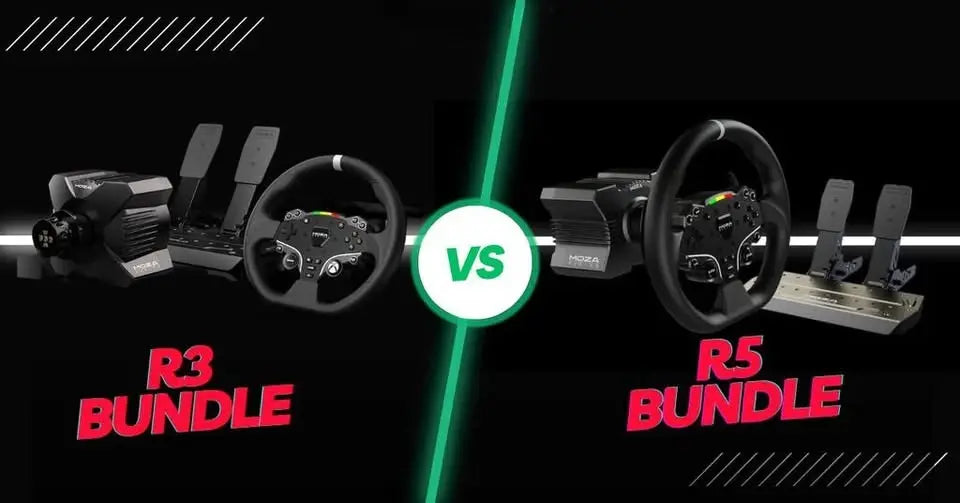 🏁 Beginner's Guide: MOZA Racing R5 vs R3 (PC) vs R3 (Xbox