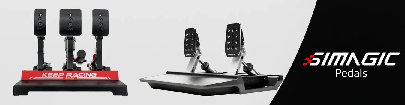 Simagic pedal banner - simracewebshop