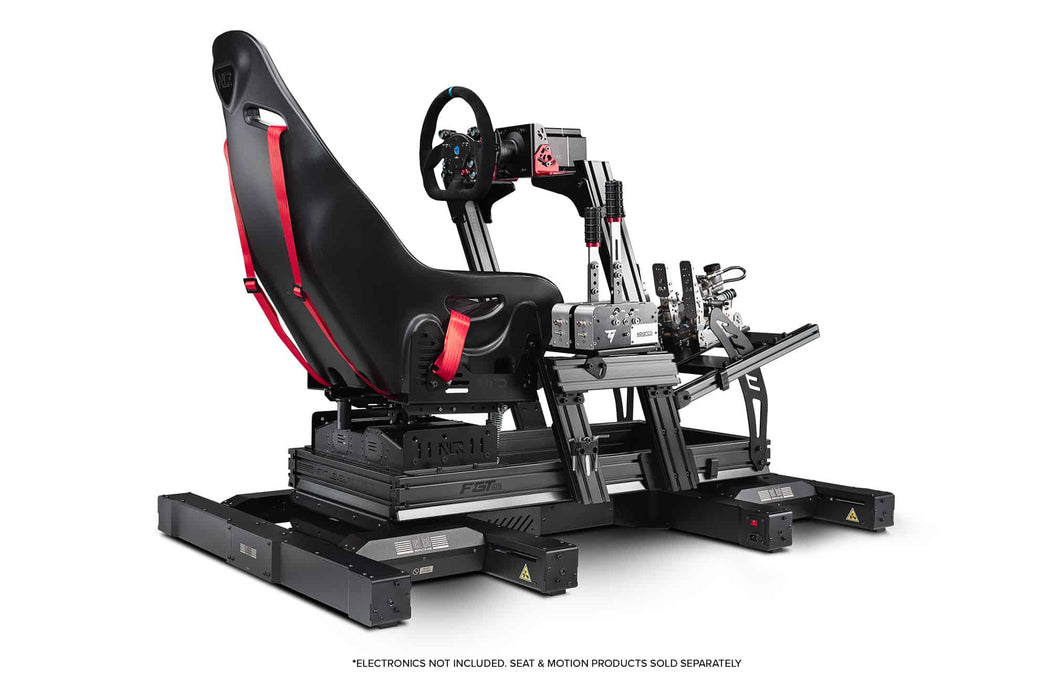 Next Level Racing F-GT Elite Front &amp; Side Mount Frame + Seat + Full Moving Rear