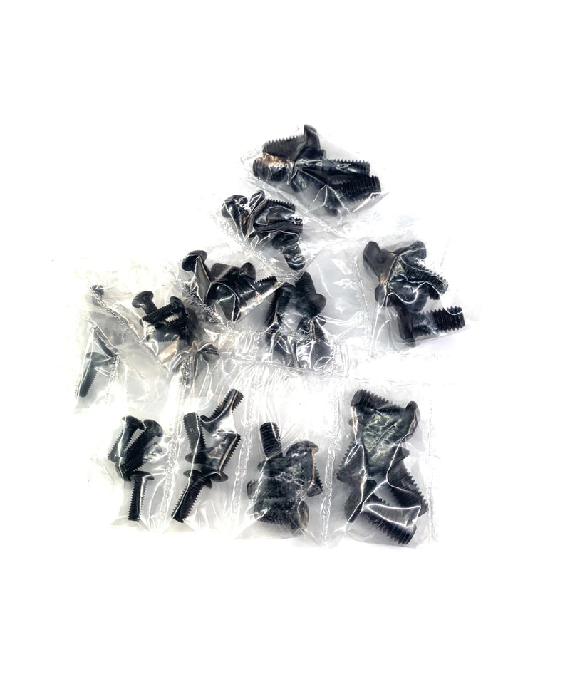 SimXPro 3x VESA Bolts Black M4 - M5 - M6 - M8 SimXPro SimXPro screws  Sim Race Webshop B.V.
