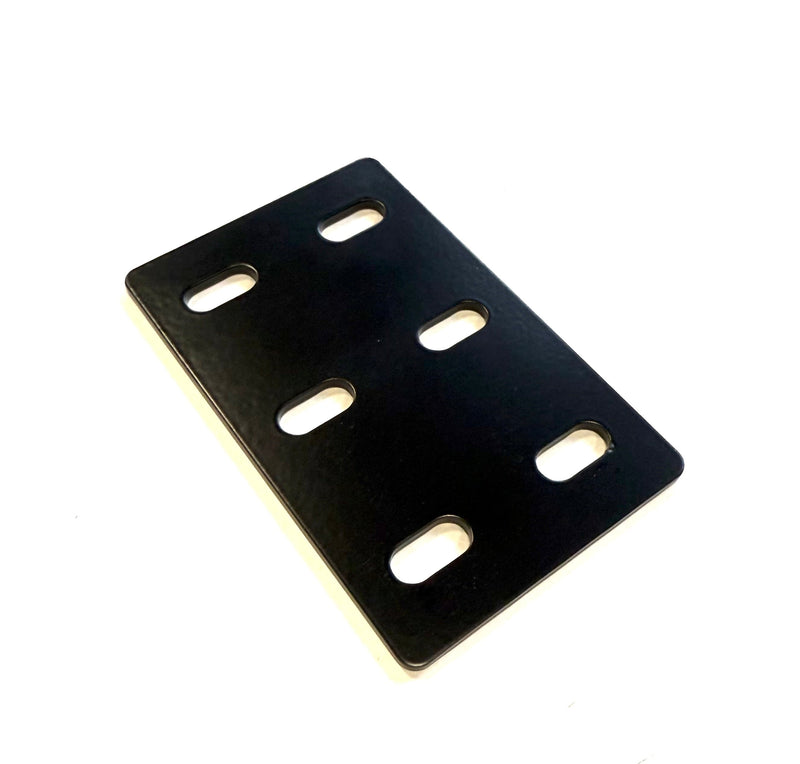 SimXPro 2x Connector Plate - 80x120 Black SimXPro SimXPro Brackets  Sim Race Webshop B.V.