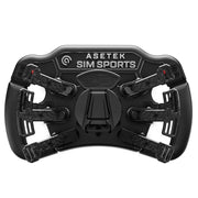 Asetek SimSports Invicta Formula Wheel – Red on Black Edition Asetek SimSports Asetek SimSports Steering Wheel  Sim Race Webshop B.V.