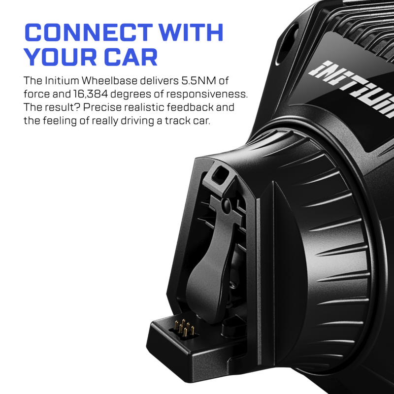 Asetek SimSports Initium Direct Drive Wheelbase (5.5 Nm) Asetek SimSports Asetek SimSports Direct Drive Wheel Base  Sim Race Webshop B.V.