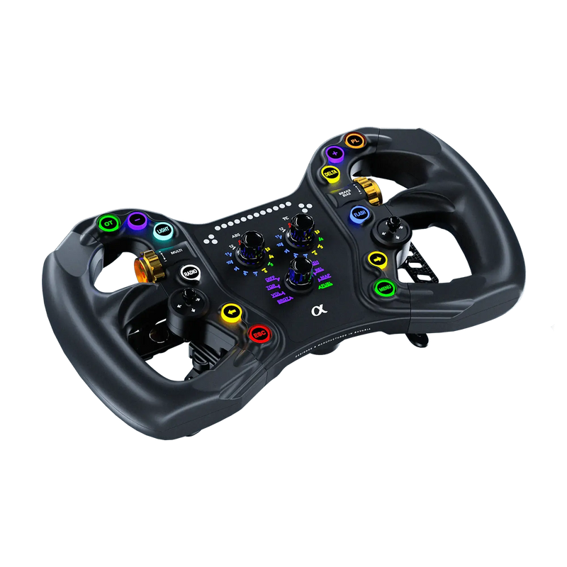 Bavarian Sim Tec ALPHA Sim Steering Wheel Bavarian Sim Tec Bavarian Sim Tec Steering Wheel  Sim Race Webshop B.V.