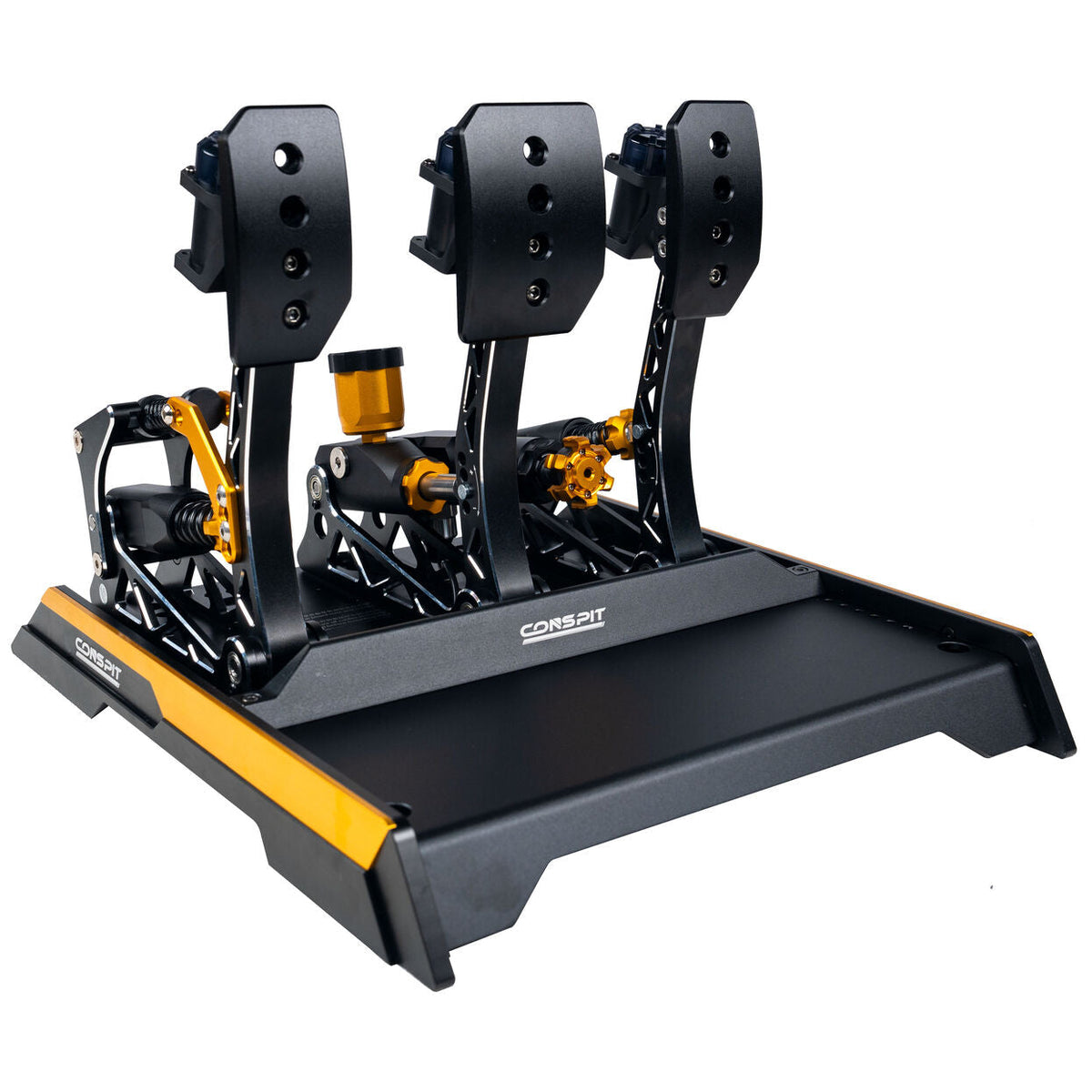 fanatec clubsport pedals v3 bedienungsanleitung deutsch CONSPIT CPP EVO 3 V2 Hydraulic Pedal Set (3-Pedal) – Black
