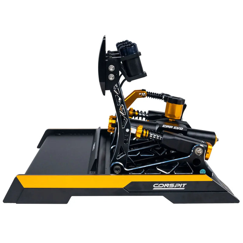 sim hydraulic pedals CONSPIT CPP EVO 3 V2 Hydraulic Pedal Set (3-Pedal) – Black