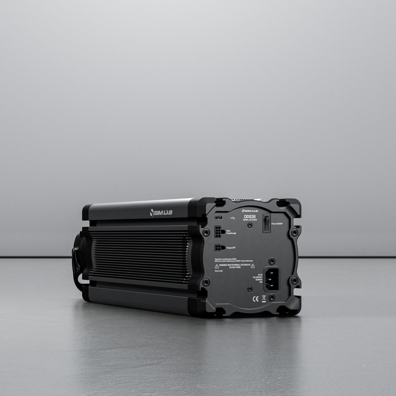 Sim-Lab DDS TorqueSync direct drive wheelbase rear connection panel