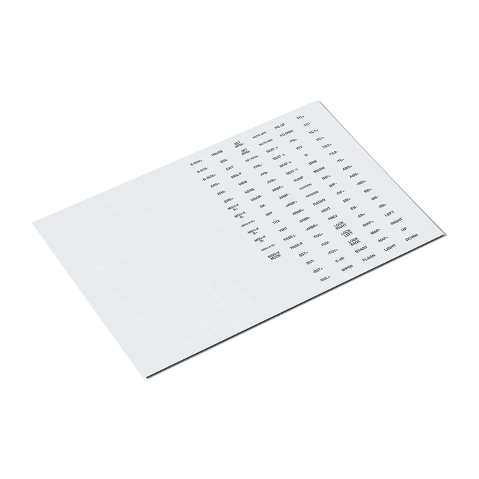 Fanatec Button Caps and Sticker Set Fanatec / Corsair