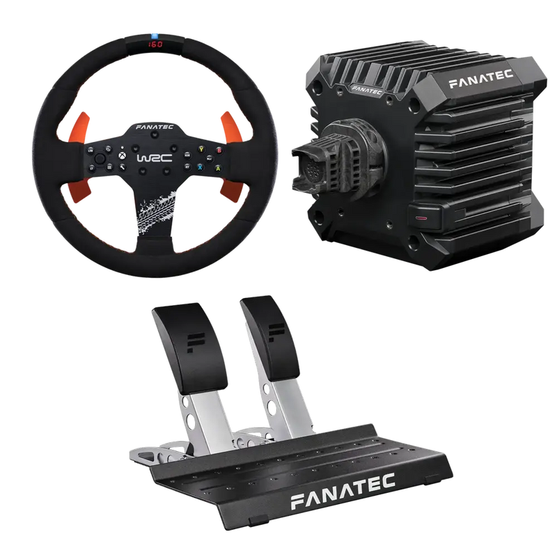 Fanatec Elite WRC-Lenkrad + DD QR2 Radstand (5 Nm) + — Sim Race Webshop B.V