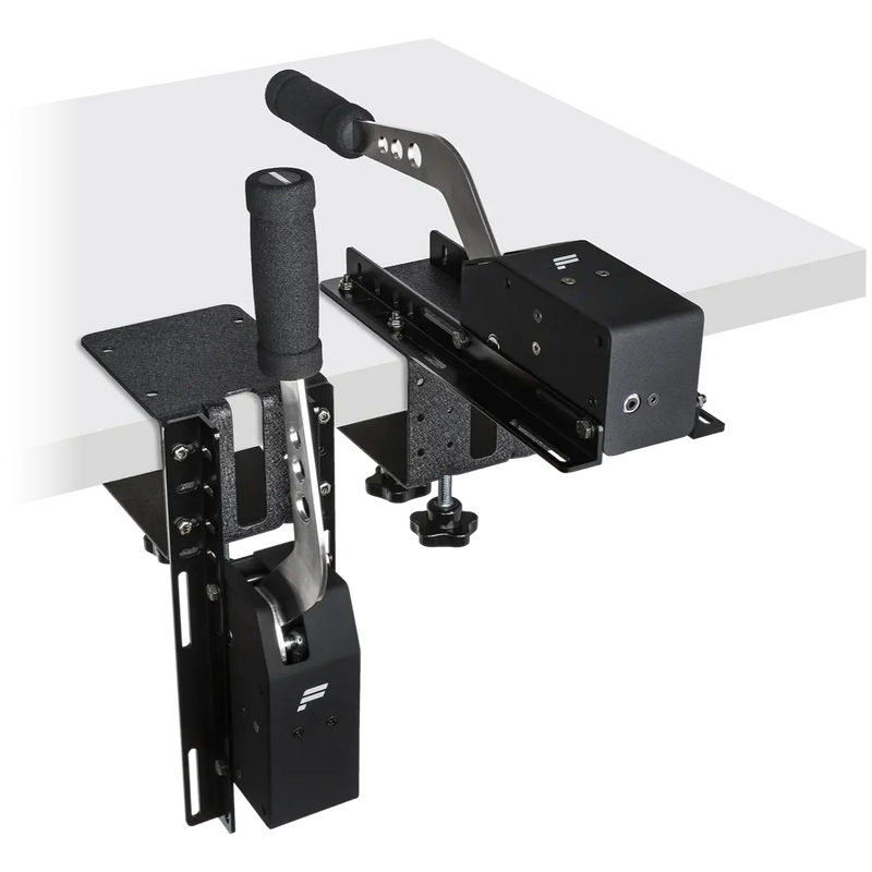 Fanatec ClubSport Handbrake Clamp Adapter Fanatec / Corsair Fanatec / Corsair Shifter Handbrake mount  Sim Race Webshop B.V.