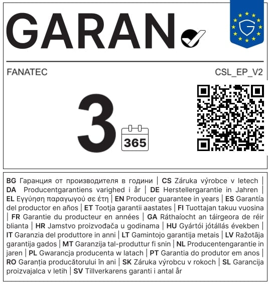Fanatec CSL Elite Pedals V2 - PS Ready / Xbox One Ready / PC - GARAN warranty label
