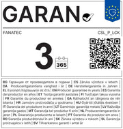 Fanatec CSL Pedals - PS Ready / Xbox One Ready / PC - GARAN warranty label