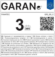 Fanatec QR2 Base-Side (Type-C) - GARAN warranty label