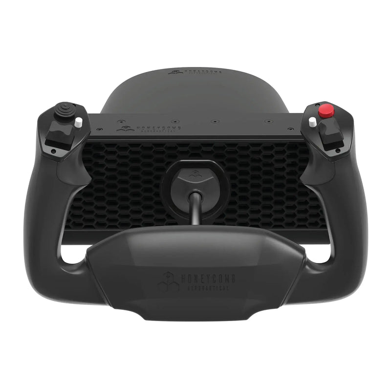 Honeycomb Alpha Flight Controls Lite Yoke + Switch Panel (PC/Mac) Honeycomb Honeycomb Flight Yoke  Sim Race Webshop B.V.