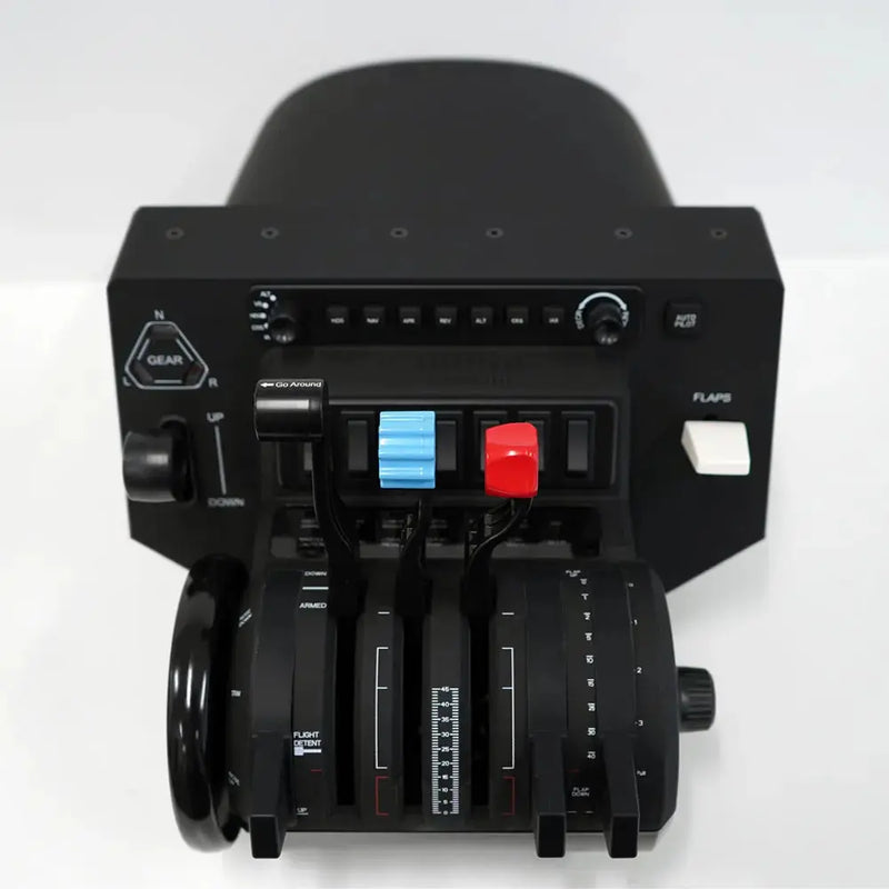 Honeycomb Bravo Throttle Quadrant with Auto Pilot + Annunciator Panel (PC) Honeycomb Honeycomb Throttle  Sim Race Webshop B.V.