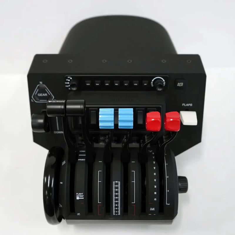 Honeycomb Bravo Throttle Quadrant with Auto Pilot + Annunciator Panel (PC) Honeycomb Honeycomb Throttle  Sim Race Webshop B.V.