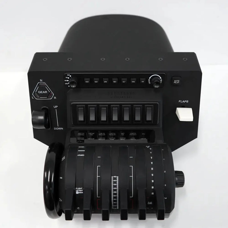 Honeycomb Bravo Throttle Quadrant with Auto Pilot + Annunciator Panel (PC) Honeycomb Honeycomb Throttle  Sim Race Webshop B.V.