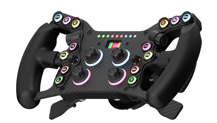 LEOXZ - XGT PRO STEERING WHEEL - Side view