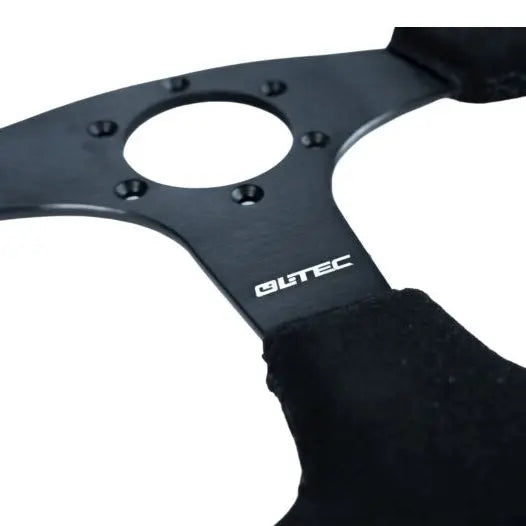 LTEC BAS ECO Stuur Suède 330mm - Plat 3-spaaks racestuur