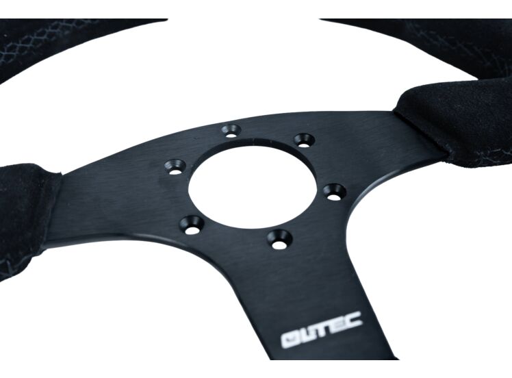 LTEC BAS ECO Steering Wheel Suede 350mm – 35mm Dish Ltec Ltec Steering Rim  Sim Race Webshop B.V.