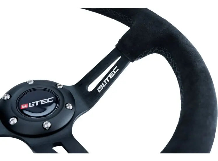 LTEC BAS ECO Volante in pelle scamosciata 350 mm - Piatto 70 mm
