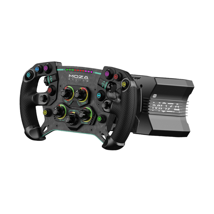 MOZA Racing R12 Direktantriebs-Lenkradbasis – V2 + GS V2P GT-Lenkrad – Bundle