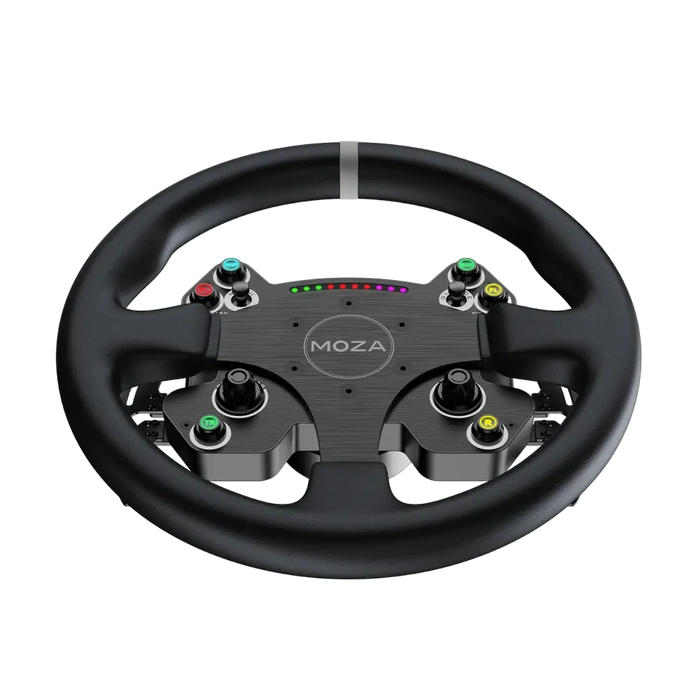 Moza Racing R12 Base ruota a trasmissione diretta - V2 + Volante CS V2P - Bundle