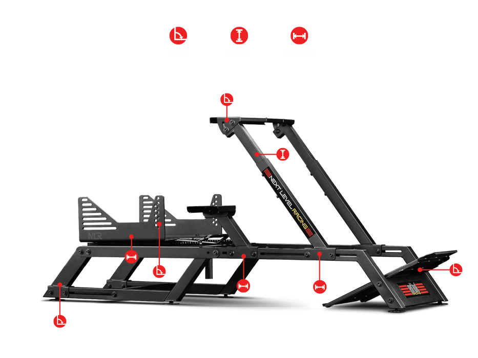 Next Level Racing F-GT Formula and GT Simulator Frame Only - gt mode