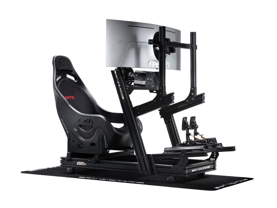 Next Level Racing® Asiento háptico ES1 - Asiento de carreras con retroalimentación háptica integrada