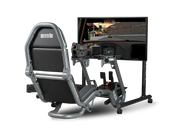 Next Level Racing® Round Tube Freestanding Single Monitor Stand (Up to 65”) - Sim Race Webshop B.V. Monitor Stand  Next Level Racing