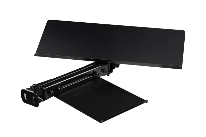 Next Level Racing - ELITE KEYBOARD AND MOUSE TRAY - BLACK EDITION Next Level Racing Next Level Racing Keyboard Mouse Tray  Sim Race Webshop B.V.