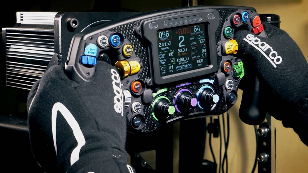 Precision Sim Engineering GPX Steering Wheel (F1 Wheel Add-On)