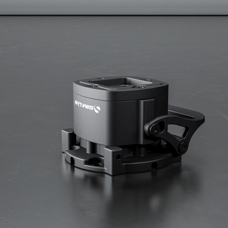 Sim-Lab XERO-PLAY V2 base-side quick release side view