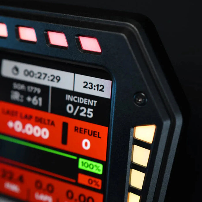 SOELPEC XR-7 Display - Sim Racing Touchscreen mit RGB-Telemetrie (Schwarz)