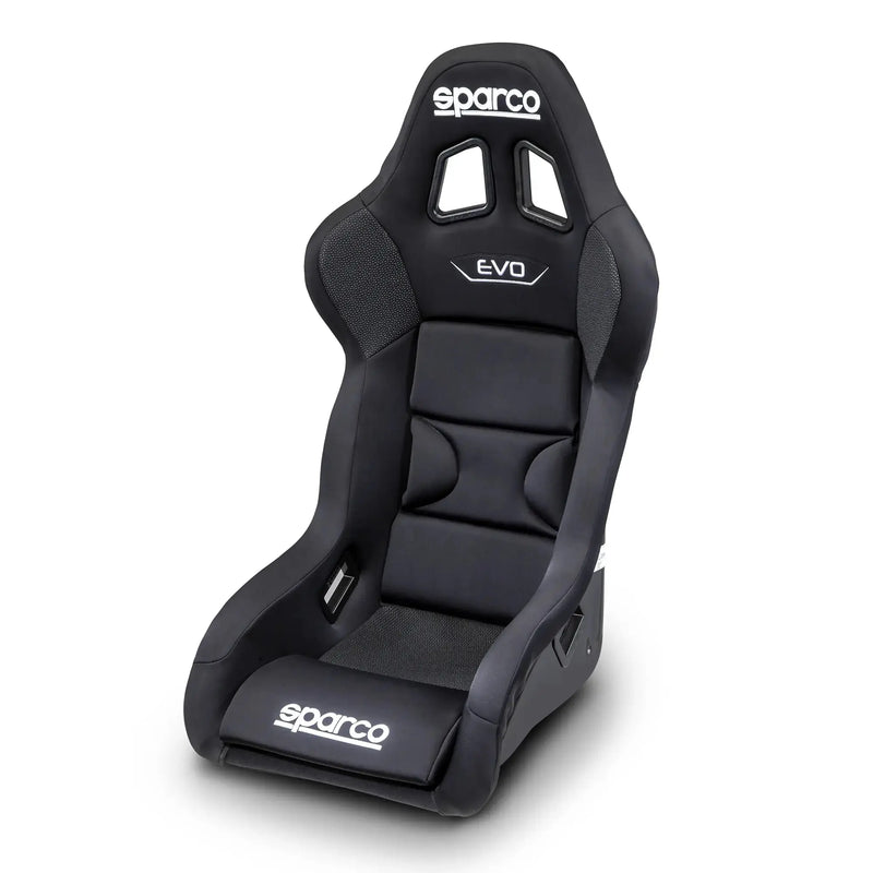 SPARCO EVO QRT X Race Seat - Black Sparco Racing Sparco Racing Bucket seat  Sim Race Webshop B.V.