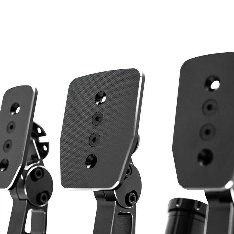 Simagic 2-Pedal Face Set – Flat Aluminum Pedal Plates for P1000 Pedals Simagic Simagic Pedal Plates  Sim Race Webshop B.V.
