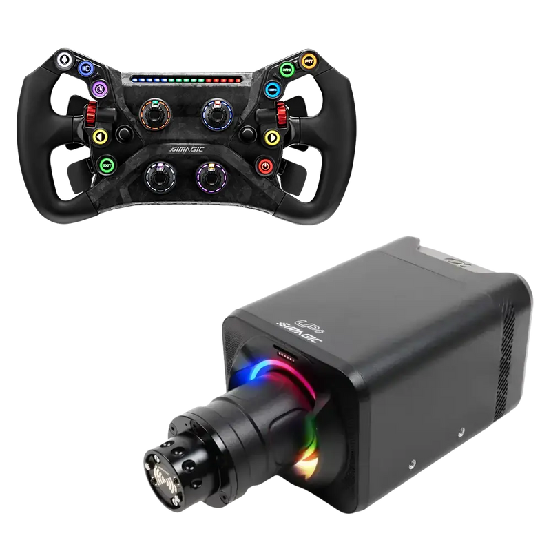 Simagic Alpha EVO Sport 9Nm + GT Neo V2 Steering Wheel Bundle Simagic Simagic Wheel base + wheel  Sim Race Webshop B.V.