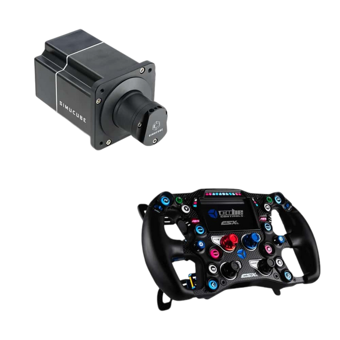 Simucube Sport Direct Drive Wielbasis + Cube Controls CSX3 bundel