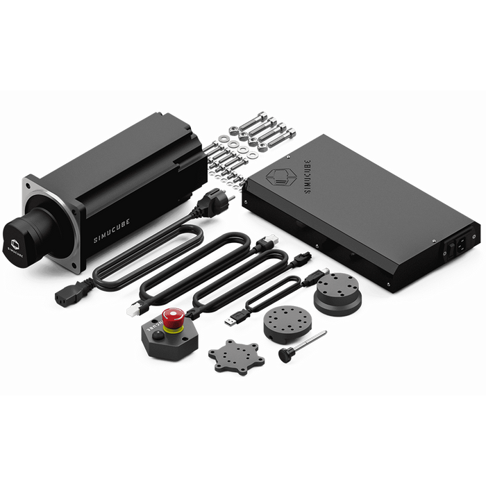 Simucube ULTIMATE direct drive wheel base_package_contents