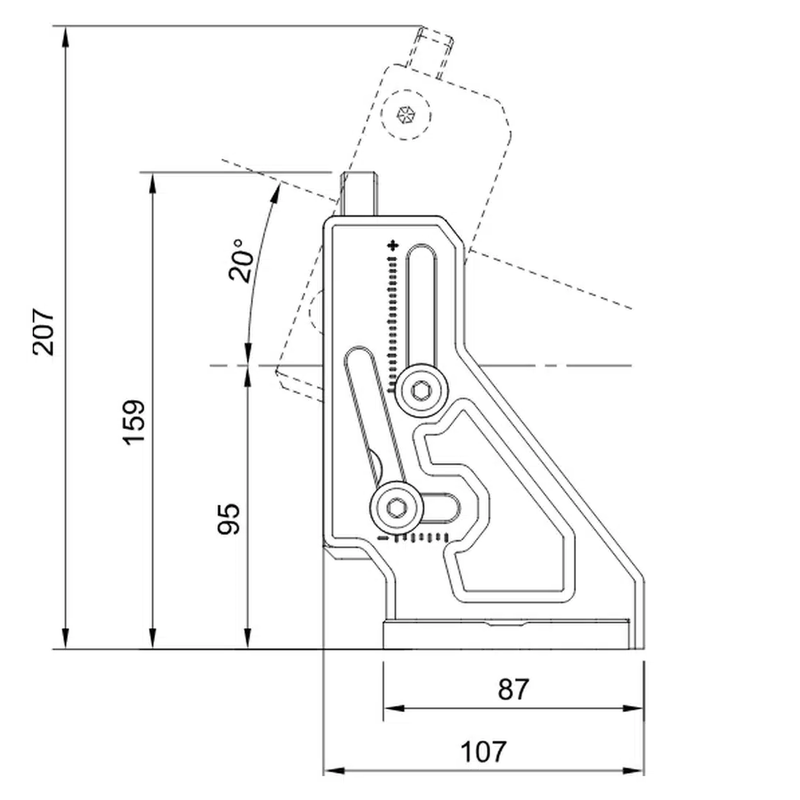 Simucube Wheelbase Mount v2