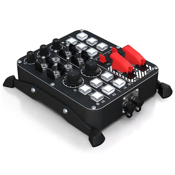 VIRPIL Controls Universal Control Panel #1 – RGB – 27 Inputs (Black) Virpil Controls