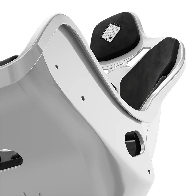 SIMGASM | Atlas Formula - White | Sim Racing Seat SIMGASM SIMGASM Seat  Sim Race Webshop B.V.