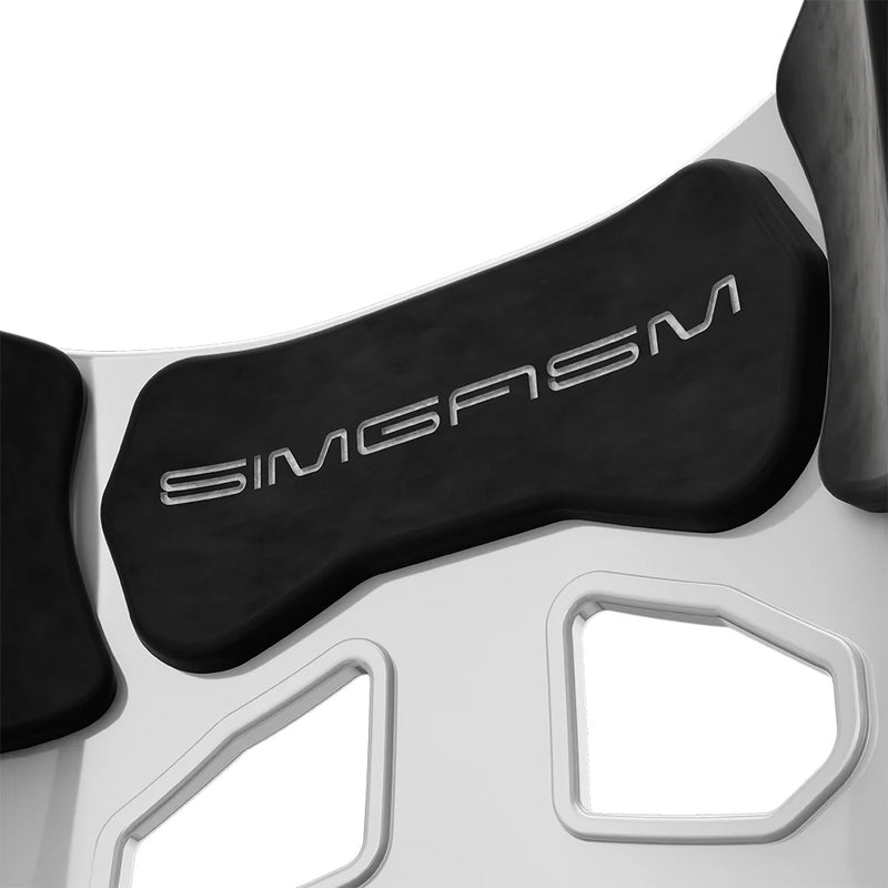 SIMGASM | Atlas Gran Turismo - White | Sim Racing Seat SIMGASM SIMGASM Seat  Sim Race Webshop B.V.