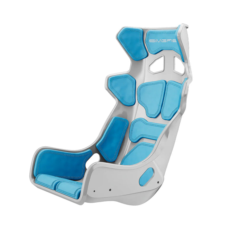 SIMGASM | Atlas Gran Turismo - White | Sim Racing Seat SIMGASM SIMGASM Seat  Sim Race Webshop B.V.
