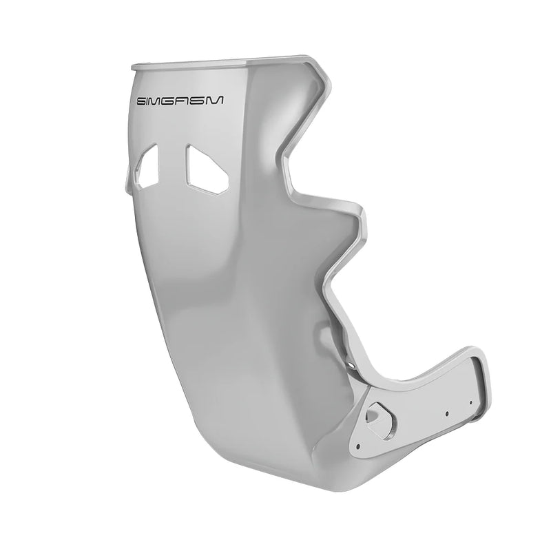 SIMGASM | Atlas Gran Turismo - White | Sim Racing Seat SIMGASM SIMGASM Seat  Sim Race Webshop B.V.