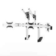 SIMGASM | Apex  Integrated quad monitor stand Vesa 75/200 SIMGASM SIMGASM Monitorstand  Sim Race Webshop B.V.