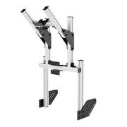 SIMGASM | Core Integrated double monitor stand vesa 75/100 SIMGASM SIMGASM Monitorstand  Sim Race Webshop B.V.