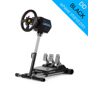 Wheel Stand Pro DD for Logitech, Fanatec, Moza Racing R9, R12 - BLACK Wheel Stand Pro Wheel Stand Pro Wheel Stand  Sim Race Webshop B.V.