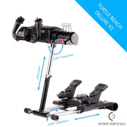 Wheel Stand Pro for Turtle Beach VelocityOne Flight - Deluxe V2 Wheel Stand Pro Wheel Stand Pro Wheel Stand  Sim Race Webshop B.V.