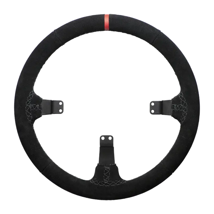 Asetek SimSports Dished Suede Rim - Steering Rim